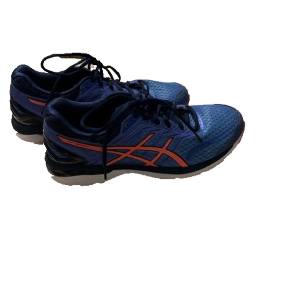 Asics Shoes Asics Gt200 V5 Womens Blue Coral Orange Running